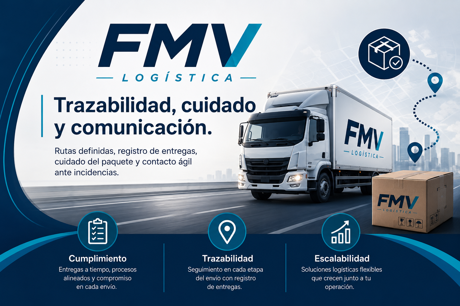 FMV Logistica trazabilidad, cuidado y comunicacion